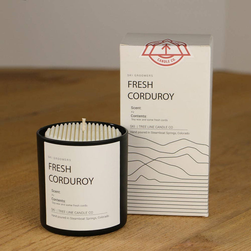 Fresh Corduroy Ski Candle - Fir
