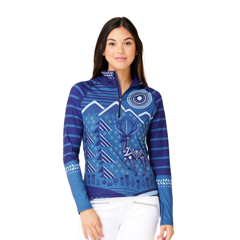 Krimson Klover "Martina" 1/4 Zip Base Layer