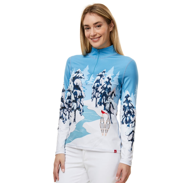 Krimson Klover "Whiteout" 1/4 Zip Base Layer