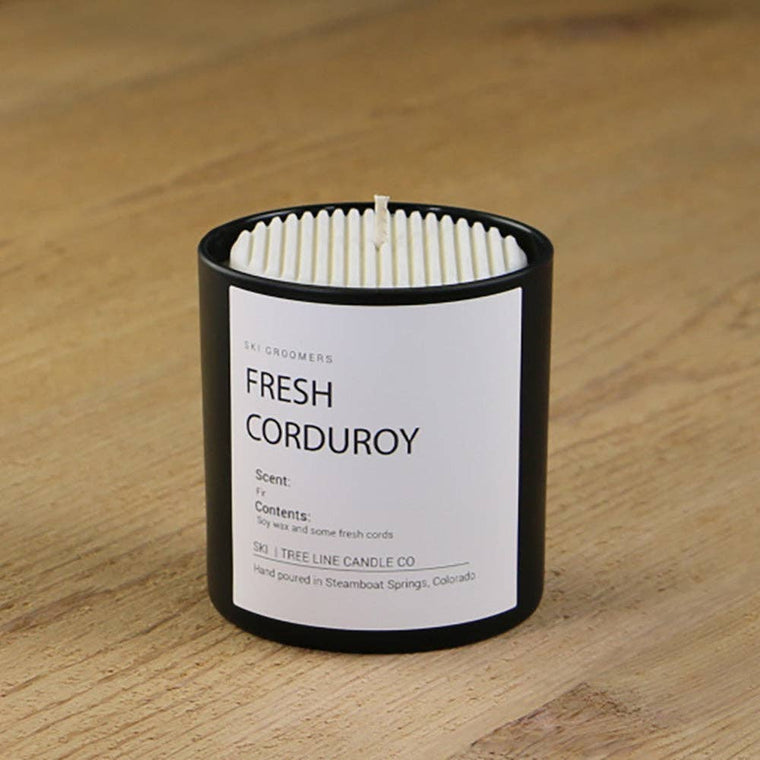 Fresh Corduroy Ski Candle - Fir