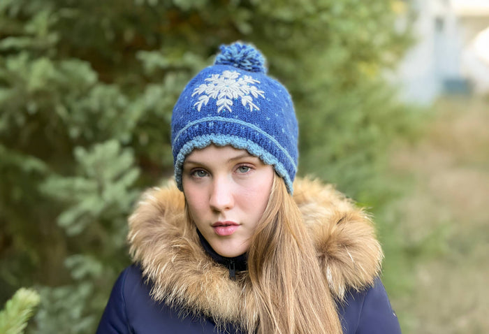 Lost Horizons "Anoushka" Beanie - Black/Natural
