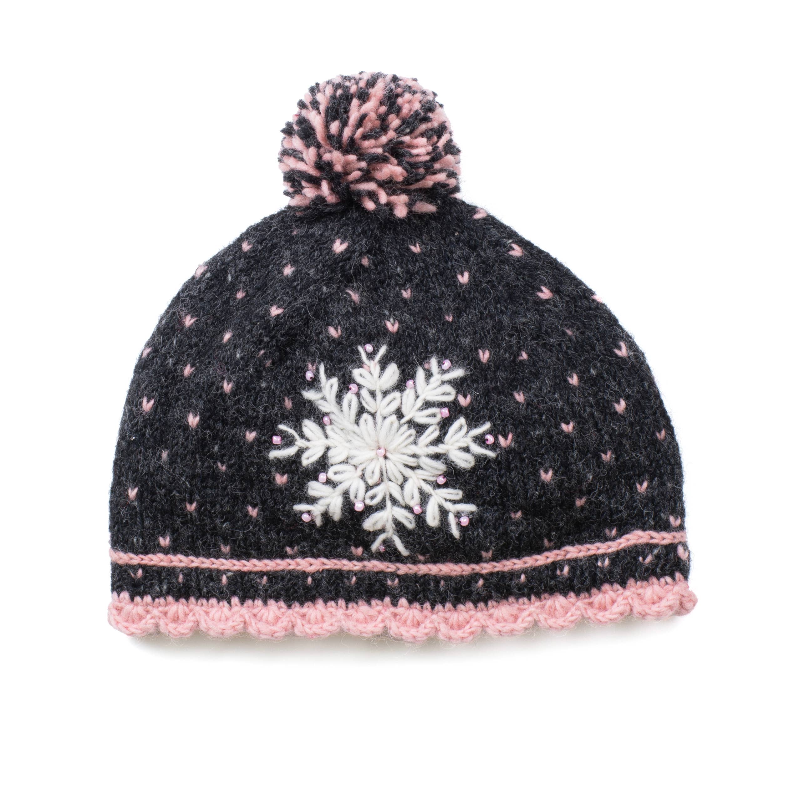 Lost Horizons "Anoushka" Beanie - Black/Natural