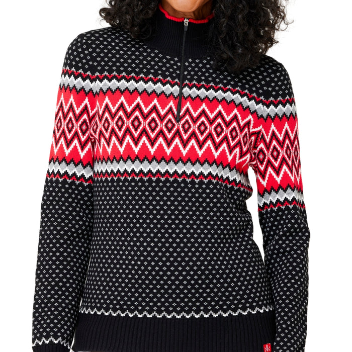 Krimson Klover "Sunny" 1/4 Zip Sweater