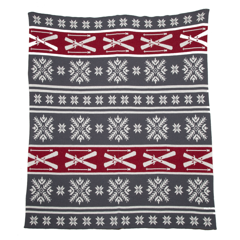 Fair Isle Throw Blanket