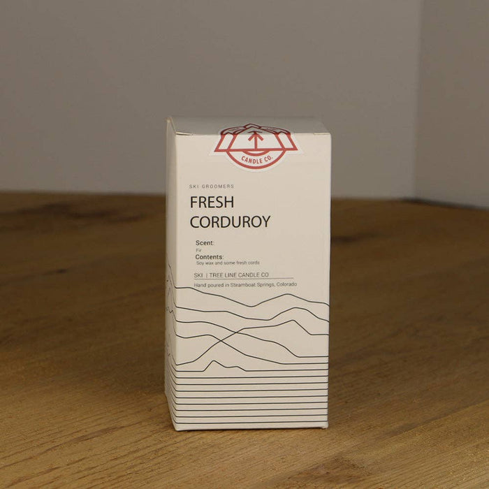 Fresh Corduroy Ski Candle - Fir