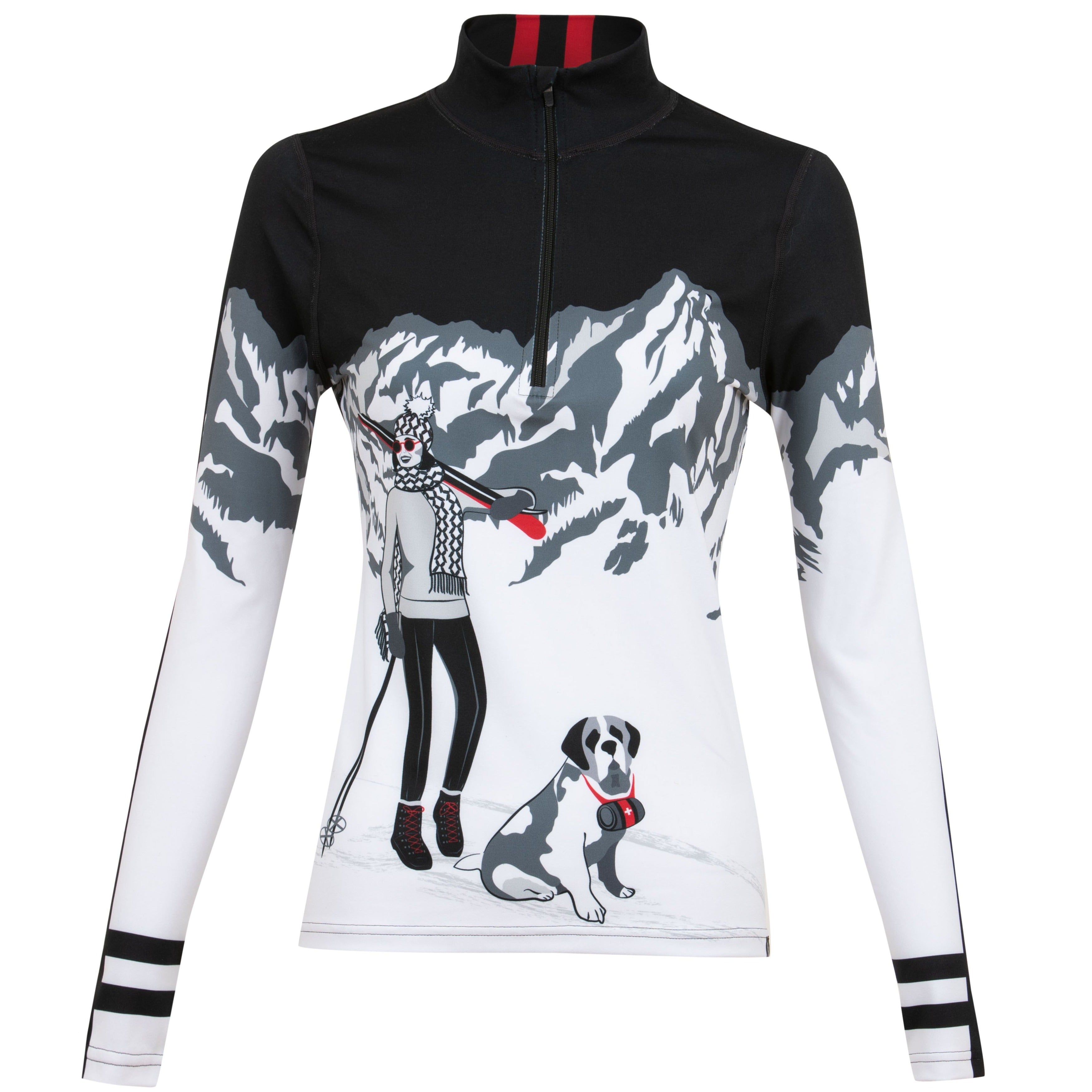 Krimson Klover "Bernie" 1/4 Zip Base Layer