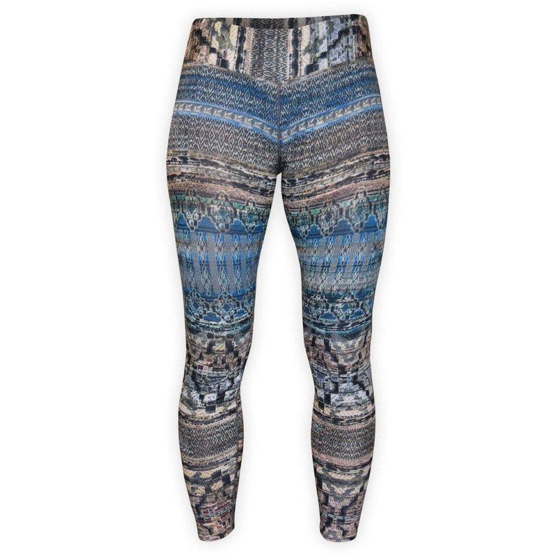 Hot Chillys "Serenity" Print Base Layer / Leggings - Size Small Only