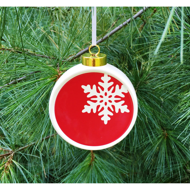 Christmas Ornament Red Photograph